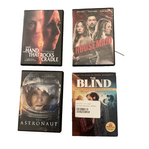 LOT OF 4 2026 RELEASE DVD'S WATCHED ONCE! HOUSEMAID-HAND THAT ROCKS CRADLE-ETC